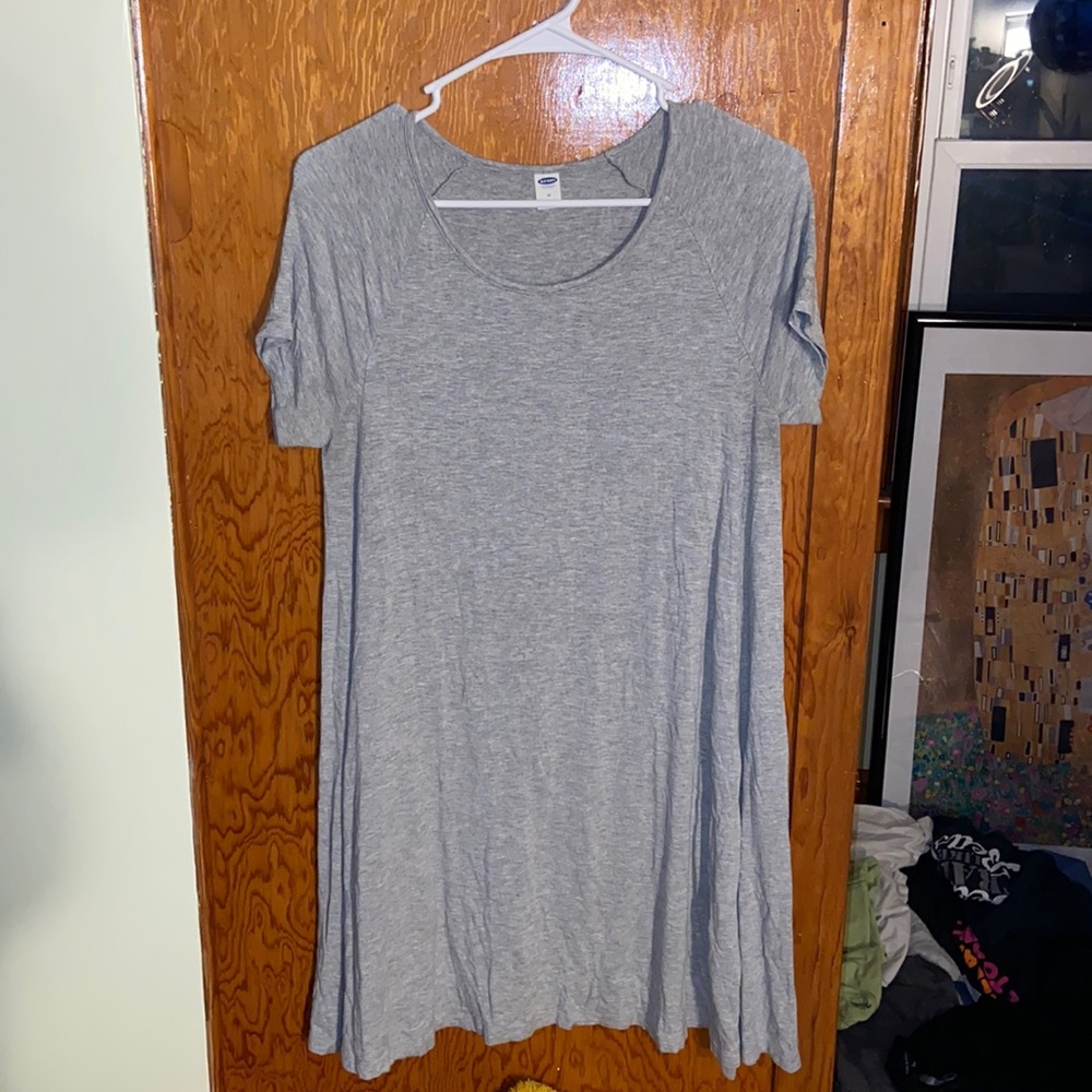 Old Navy gray tshirt dress